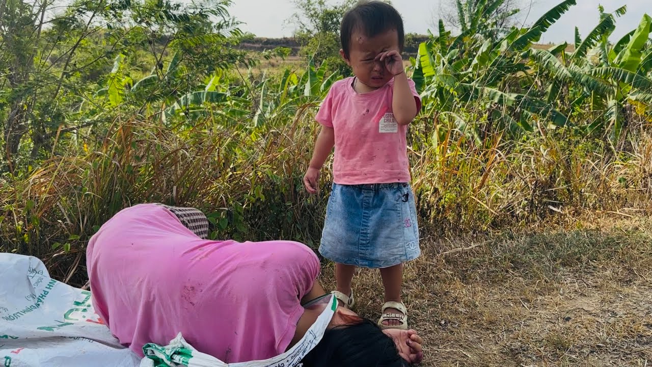 A single mother fainted and was fortunately helped by a kind farmer ...