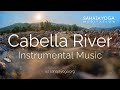 Cabella River Tune Instrumental with Bird Sounds | Piano, Violin &amp; Native Flute