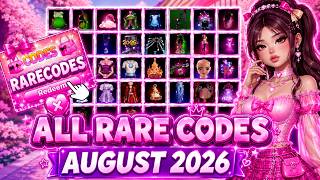 EVERY Secret & Rare Code Item in DTI! 💎 Roblox Dress To Impress August 2026