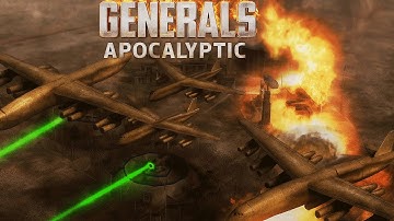 Aurora Nuke vs 7 GLA BOSS - Command & Conquer Generals Apocalyptic