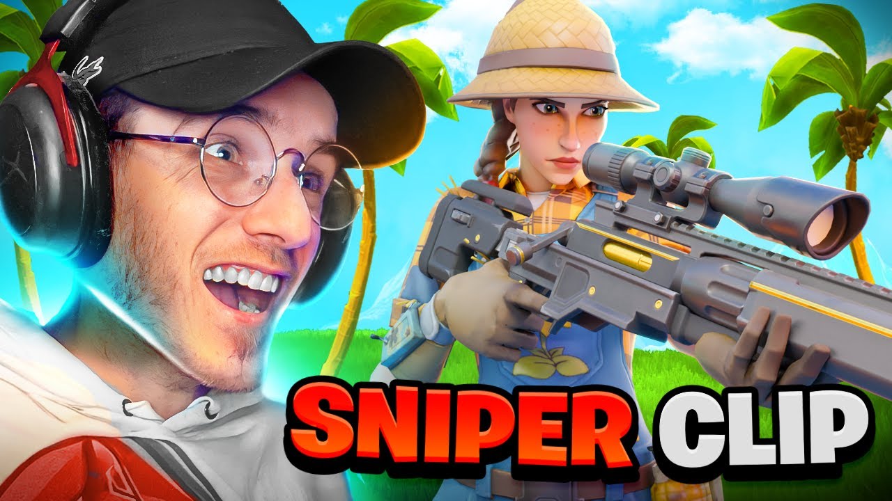FAIRE TOP 1 avec le MAXIMUM de CLIPS au SNIPER sur FORTNITE CHAPITRE 7 !  ( J'me suis régalé )