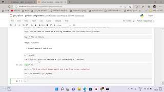 What is RegEx in Python || Hindi || Part 1 ||