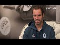 Gasquet 🇫🇷 watches career hotshots at his final appearance at the European Open 💙