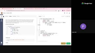 PDSA-Problem Solving Session(Coding)- Weeks 5 & 6