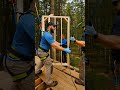 They Said This Treehouse Was IMPOSSIBLE To Build #treehouse #timelapse #setisfaying