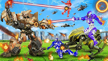 Tractor Robot Vs Vir JCB Robot Vs Safed Sher |Remote Wala Cartoon|Robot Wala Cartoon|Robot Cartoon|