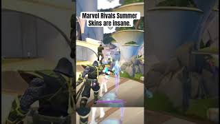 Marvel Rivals Summer Skins are CRAZY this Update! #hawkeye #gaming #marvelrivals