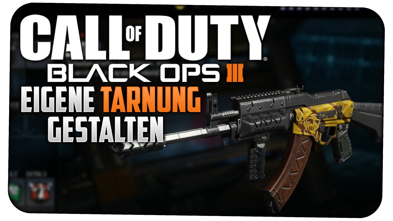 BLACK OPS 3: Eigene Waffen-Tarnung gestalten! | ~ RebornexHD - YouTube