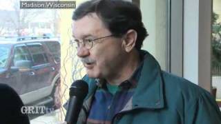 GRITtv: Jim Hightower and Peg Lautenschlager