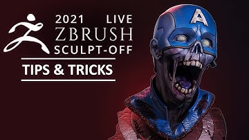 Zbrush Summit 2021 Sculpt off Tips and Tricks (Zbrush 2021.7.1)