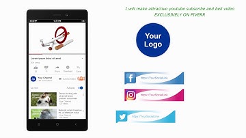 How to get Subscribe & Bell icon Intro!! 3D Animated