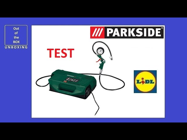 Parkside Air Pump with Piston Compressor PKZ 180 C5 REVIEW / TEST (Lidl 8bar  180l 3550 1100W) - YouTube