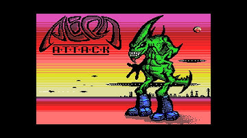 Alien Attack [v3.5] (MSXDev21 #26). MSX. Marcos Daniel Blanco / Daniel Simon 2021. Full Playthrough