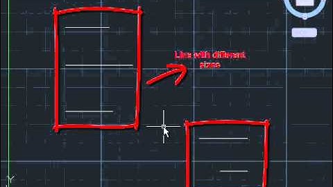 AutoCAD Tutorial Length Modify Object with Specific Size (tips)