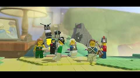 Lego Legacy Heroes Unboxed Brix map 5 node 2A-3B using NEW Imperial Ernest and Rita