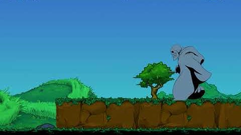 Skullface in game demonstration (prototype progress)