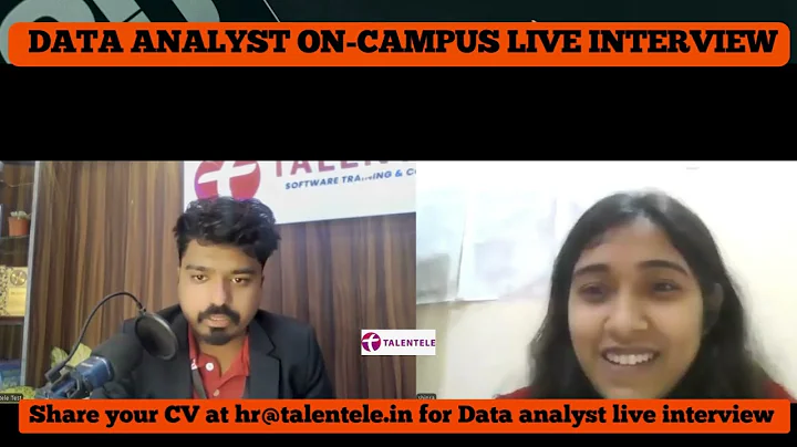 Data Analytics LIVE Mock Interview | Ace Your Interview with Real-Life Interview Questions|TALENTELE