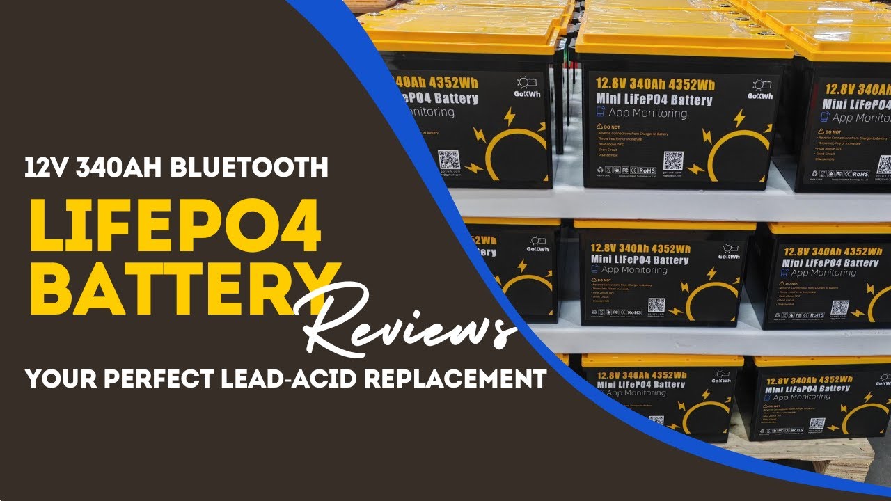 Compact but Powerful! GoKWh 12V 340Ah LiFePO4 Battery with Bluetooth BMS Unboxing!