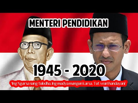 Nama menteri pendidikan 2021