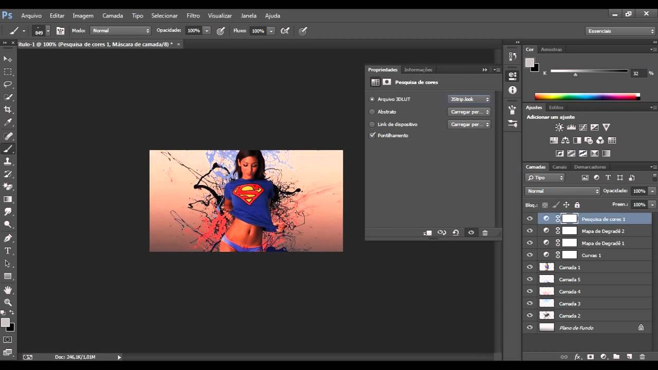 SpeedArt #1 Melanie Iglesias - zGui