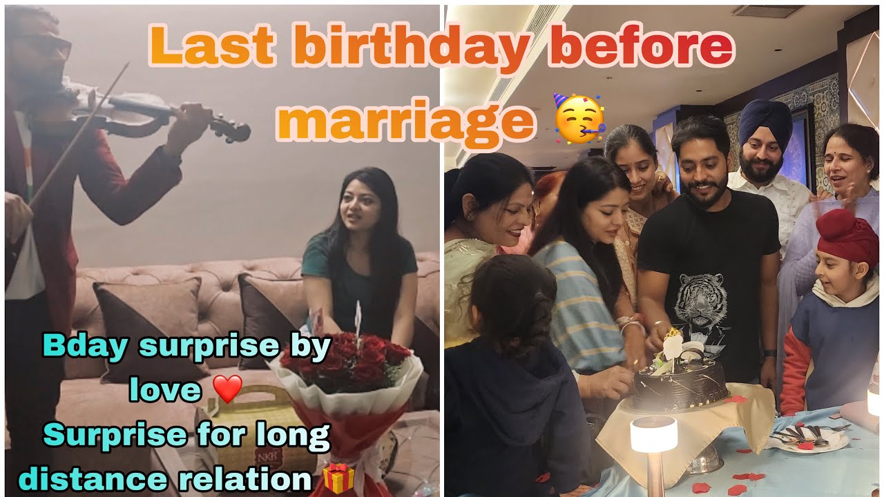 B’day Series Part - 1 / Last B’day Before Marriage / B’day Surprise By ...