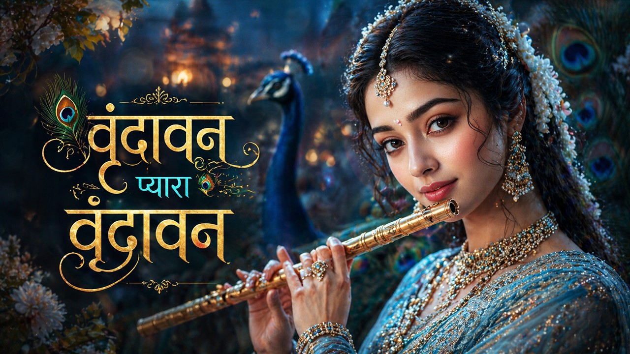 Vrindavan Mero Vrindavan | Pyaro Vrindavan | वृंदावन रसामृत | Krishna Bhajan वृंदावन प्यारो वृंदावन