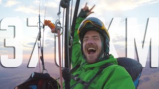 America's Longest Paragliding Flight in 2022