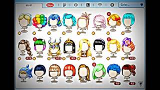 My inventory (HAIR)