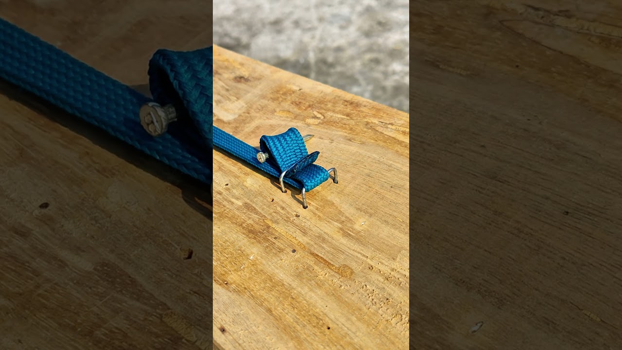 Great way to tie a cross with wire