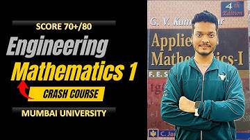 Engineering Mathematics Crash Course | Mumbai University Free Crash Course #sem1 #mu #semester1