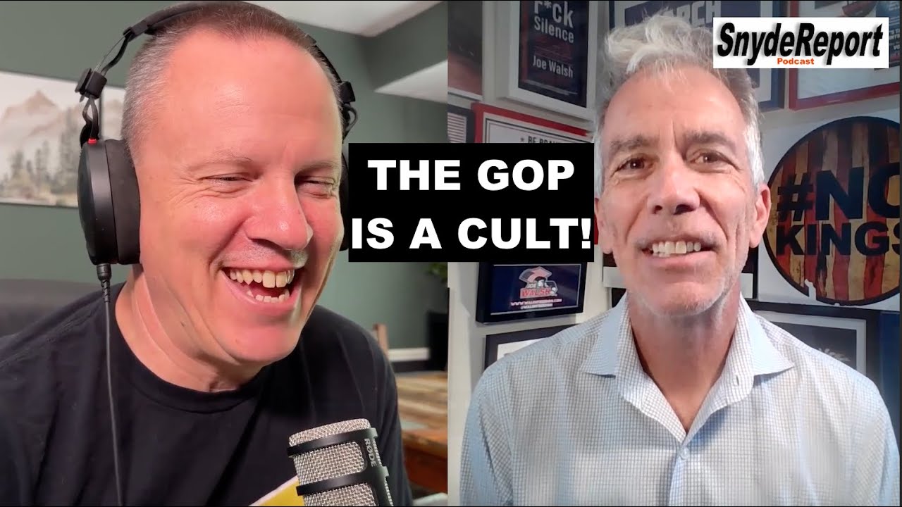 Joe Walsh: "The GOP Is a Cult and Trump Is Its Tyrant