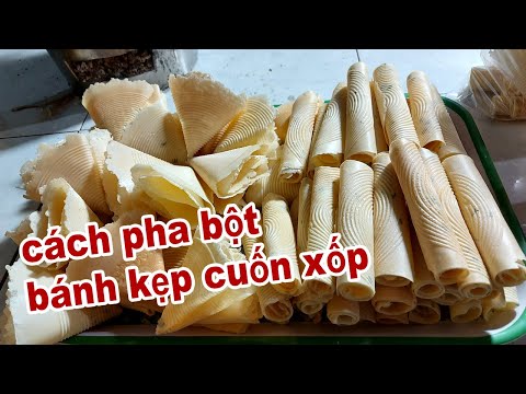 Video: Cách Nướng Bánh Kếp Lưới Mỏng