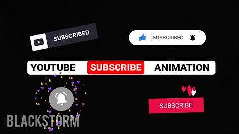 How To Make Subscribe Button Animation For YouTube | Subscribe Intro Kaise Banaye (Android & iOS)