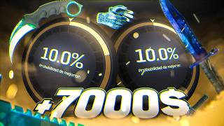 GANAMOS $7000+ EN EL UPGRADE! 🤑 (12500$ Keydrop Giveaways)