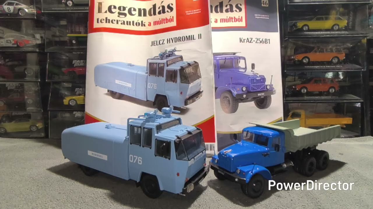 Legendás Teherautók A Múltból (45–46.rész)Hydromil II – Kraz 256 B1😉✌️