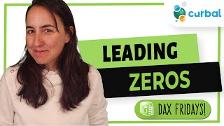 Dax Fridays #211: Add leading zeros to a column using DAX