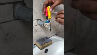 genius trick to remove the faucet #genius #tricks #faucet #popular #viralshorts #shorts