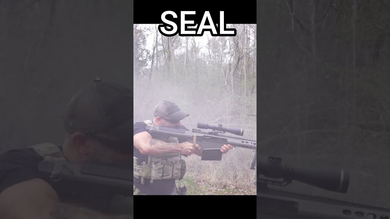FBI Vs Navy Seal 50 Cal Mag Dump Challenge