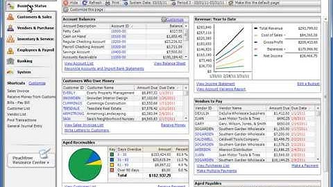 How to Navigate using Sage Peachtree  Sage Peachtree Tutorial