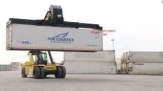 Automated Reach Stacker Container OCR & ISO Code Recognition | Crane Vision | Visotonics