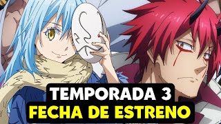 TENSEI SHITARA SLIME TEMPORADA 3 FECHA DE ESTRENO REVELADA