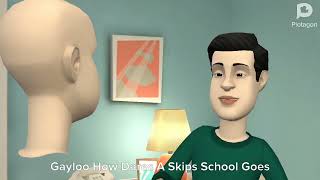 Plotagon Laziness Episode 36: Gayloo Skips School / Goes To Chuck Cheese / Grounded