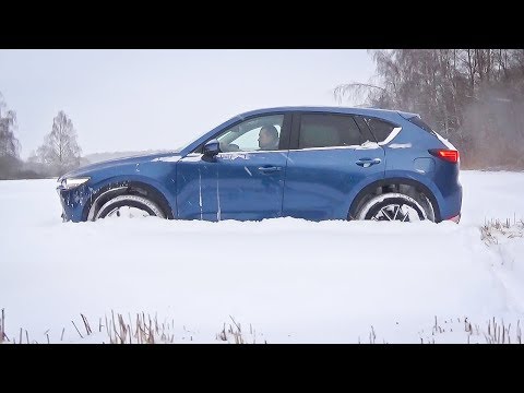 Mazda CX-5 в снегу