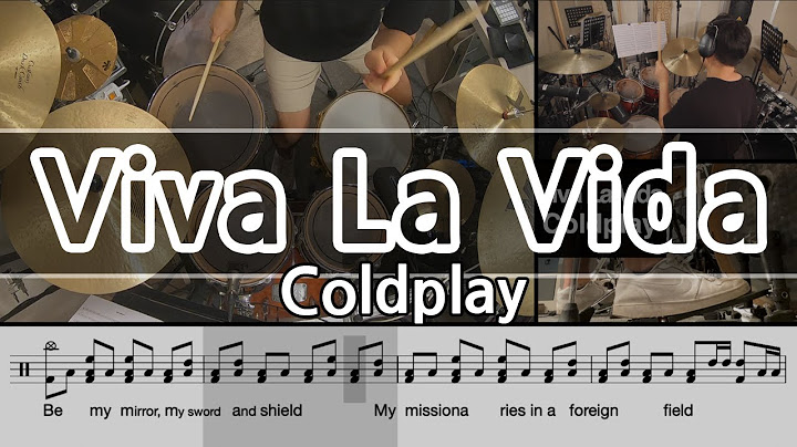 Viva la Vida Drums version - Drums performance video thumbnail