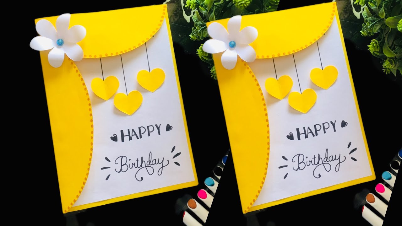 How to Make Special Birthday Card For Best Friend/DIY Birthday Card ...