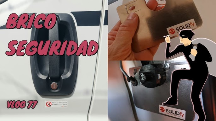 LAINFELD Einbruchschutz Prick Stop Fahrertür Türsicherung für FIAT Ducato,  Citroen Jumper, Peugeot Boxer Wohnmobil - Fritz Berger Campingbedarf