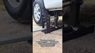 DIY Scrap Metal Car Lift! 🚗💨 #shorts #tools #carhacks #automobile #diy
