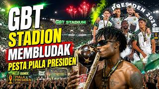 GBT STADIUM EXPLODES 🏆️ PERSEBAYA PRESIDENTIAL CUP CHAMPIONSHIP CELEBRATION | PLAYERS DANCE IN TH...