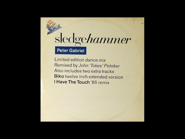 Peter Gabriel - Sledgehammer　リミックス集 CD Peter Gabriel – Sledgehammer – Vinyl (Zoetrope, 12