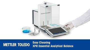 How to Clean an XPR Essential Analytical Balance